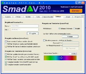 Smadav Pro dengan banyak pilihan warna
